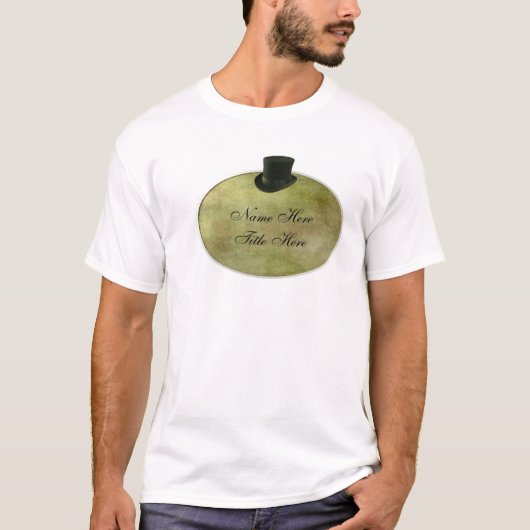 Green Wedding Custom Groomsmen Tshirt (Voorkant)