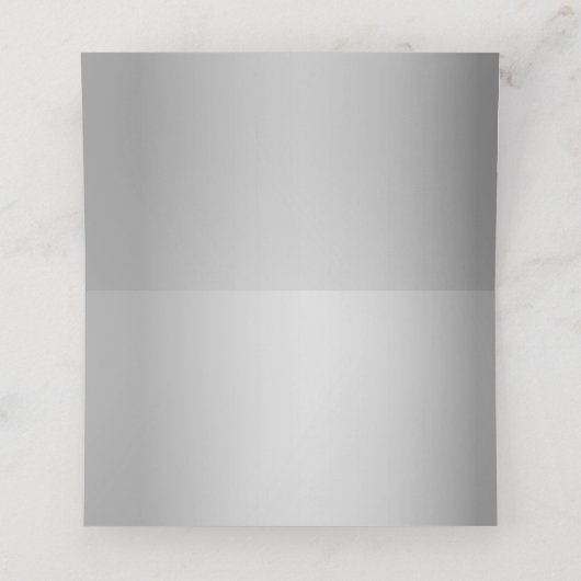 Green Wedding Plaatskaartje (Binnenkant ongevouwen)