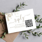 Green Wedding RSVP Aangepast antwoord