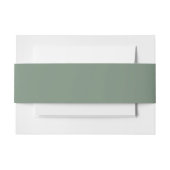 Green Wedding Uitnodigingen Wikkel (Voorkant Voorbeeld)