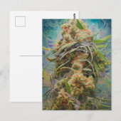 Green Weed Briefkaart (Voorkant / Achterkant)