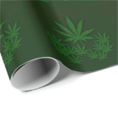 Green Weed Cadeaupapier (Rol Hoek)