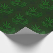 Green Weed Cadeaupapier (Hoek)