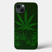 Green Weed Case-Mate iPhone Case (Achterkant)