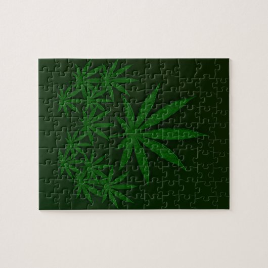 Green Weed Legpuzzel (Horizontaal)