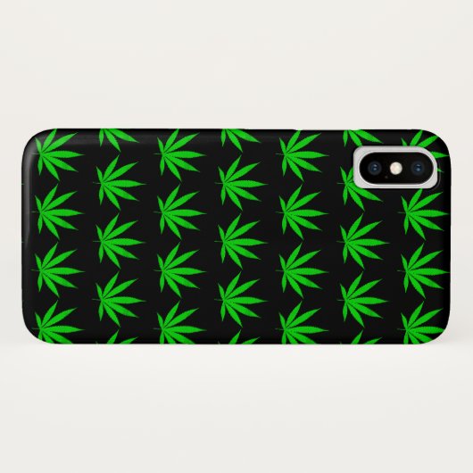 Green Weed Phone Case (Achterkant (horizontaal))