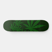 Green Weed Skateboard (Horizontaal)