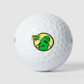 Green Weenii Golf Balls Wilson® Ultra 500 Distance Golfballen (Voorkant)