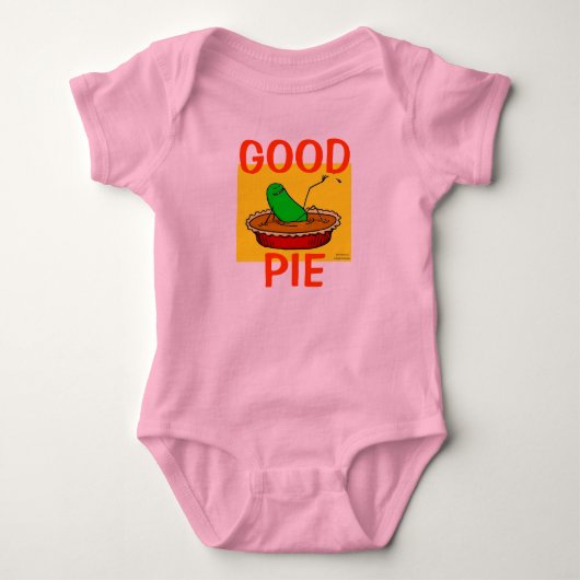 Green Weenii "Good Pie" Baby Eén stuk Romper (Voorkant)