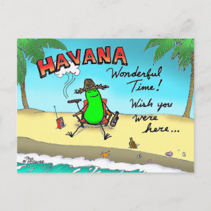 Green Weenii "Havana Wonderful Time"-Briefkaart Briefkaart
