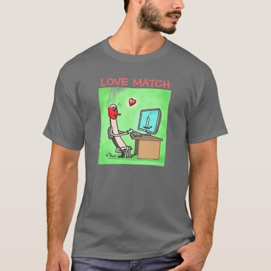 Green Weenii "Love Match"-Shirt T-shirt (Voorkant)