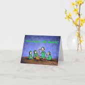 Green Weenii "One's more" Opmerking Kaart (Gele Bloem)