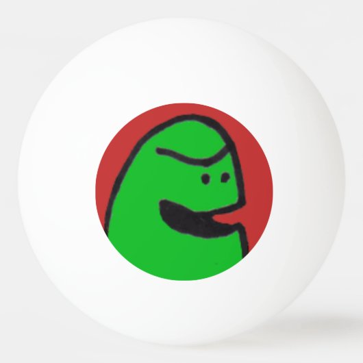 Green Weenii Ping Pong Ball (Voorkant)