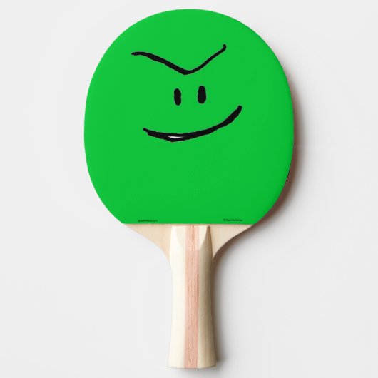 Green Weenii Ping Pong Paddle Tafeltennisbatje (Voorkant)
