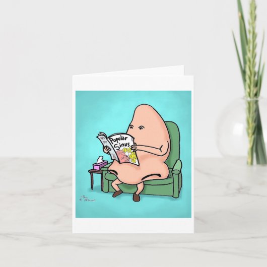 Green Weenii "Popular Sinus" Note Kaart (Voorkant)