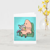 Green Weenii "Popular Sinus" Note Kaart (Gele Bloem)