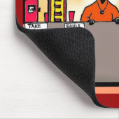 Green Weenii "Sin-A-Bun" Mousepad Muismat (Hoek)