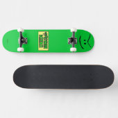 Green Weenii Skateboard met Trucks 'n Wheels (Horizontaal)