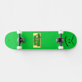 Green Weenii Skateboard met Trucks 'n Wheels (Horizontaal)