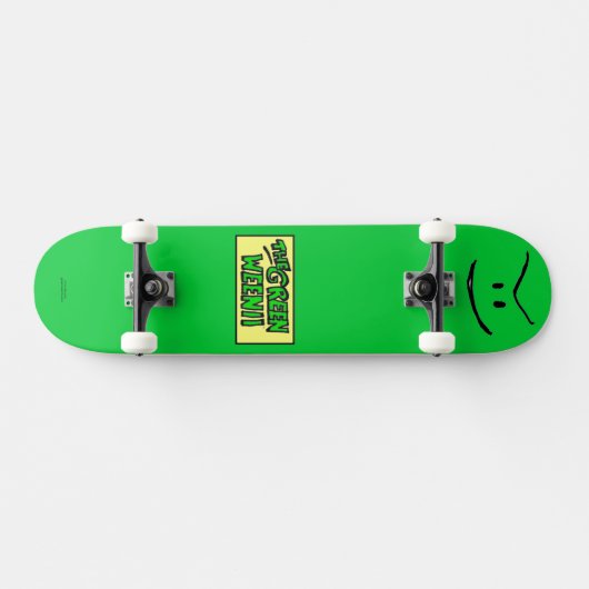 Green Weenii Skateboard met Trucks 'n Wheels (Horizontaal)