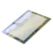 Green Wheat Field met Cypress van Van Gogh. Notitieblok (Schuin)