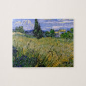 Green Wheat Field met Cypress van Vincent van Gogh Legpuzzel (Horizontaal)