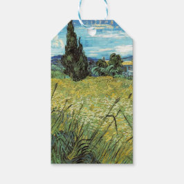 Green Wheat Field Vincent van Gogh Cadeaulabel