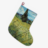 Green Wheat Field Vincent van Gogh Grote Kerstsok (Voorkant (Hangend))