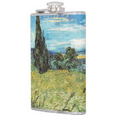 Green Wheat Field Vincent van Gogh Heupfles (Links)