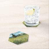 Green Wheat Field Vincent van Gogh Kartonnen Onderzetters (Insitu)