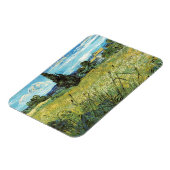 Green Wheat Field Vincent van Gogh Magneet (Linkerzijde)