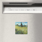 Green Wheat Field Vincent van Gogh Magneet (Insitu (Vaatwasser))