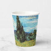 Green Wheat Field Vincent van Gogh Papieren Bekers (Links)