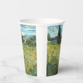 Green Wheat Field Vincent van Gogh Papieren Bekers (Rechts)