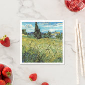 Green Wheat Field Vincent van Gogh Servet (Insitu)