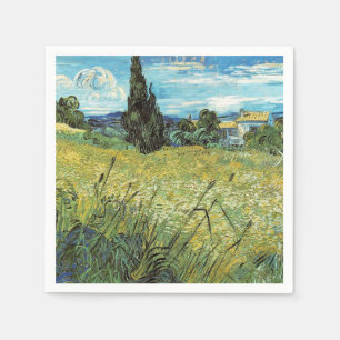 Green Wheat Field Vincent van Gogh Servet