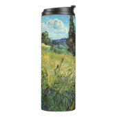 Green Wheat Field Vincent van Gogh Thermosbeker (Gedraaid links)