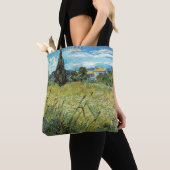 Green Wheat Field Vincent van Gogh Tote Bag (Dichtbij)