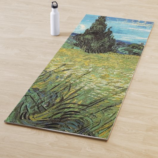 Green Wheat Field Vincent van Gogh Yogamat (In situ)