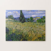 Green Wheat Field with Cypress by Van Gogh. Legpuzzel (Horizontaal)