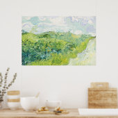 Green Wheat Fields, Auvers (1890) door Vincent Van Poster (Keuken)