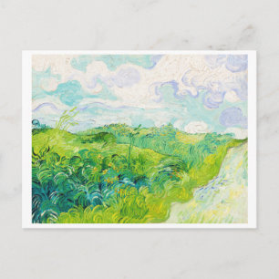 Green Wheat Fields, Van Gogh Briefkaart