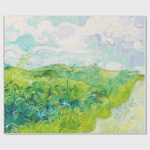 Green Wheat Fields, Van Gogh Cadeaupapier (Vlak)