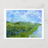 Green Wheat Fields Van Gogh Fine Art Briefkaart (Voorkant)