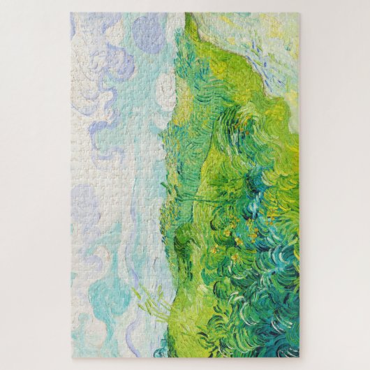 Green Wheat Fields, Van Gogh Legpuzzel (Verticaal)