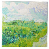 Green Wheat Fields, Van Gogh Tegeltje (Voorkant)