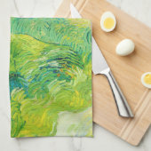 Green Wheat Fields, Van Gogh Theedoek (Quarter Fold)