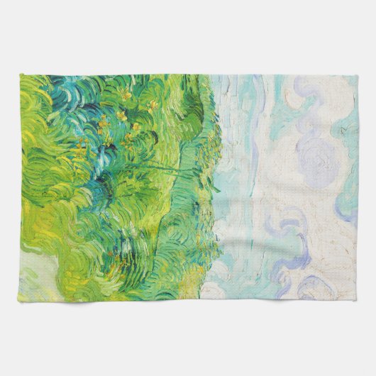 Green Wheat Fields, Van Gogh Theedoek (Horizontaal)