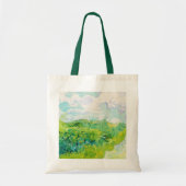 Green Wheat Fields, Van Gogh Tote Bag (Voorkant)
