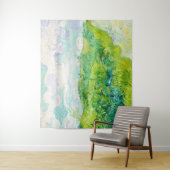 Green Wheat Fields, Van Gogh Wandkleed (In situ)